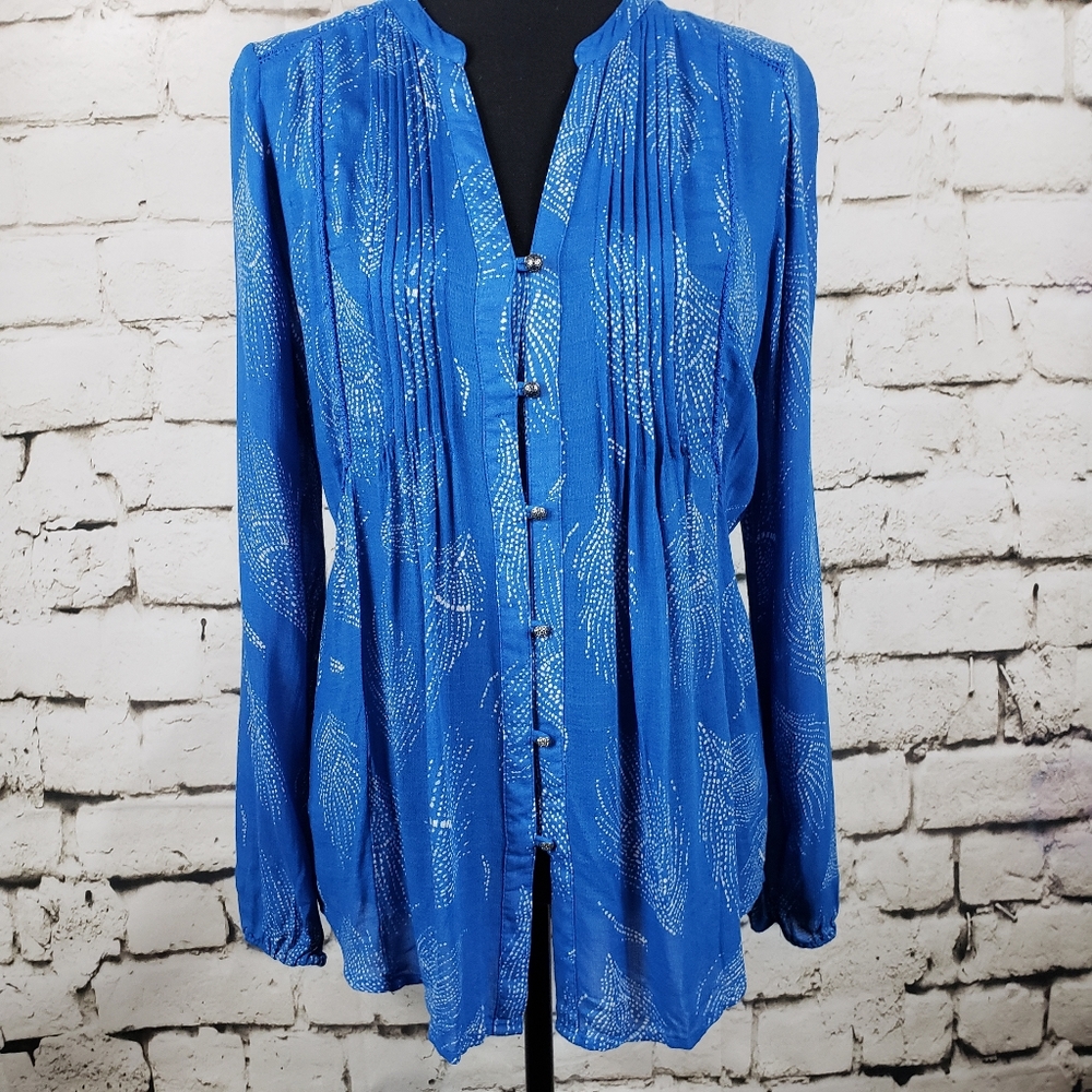 Lucky Brand  long sleeve blouse